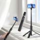 6. Tech-Protect L08S Bluetooth-Selfie-Stick mit Fernbedienung, Stativ bis 141 cm – Schwarz
