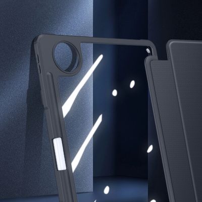 17. Dux Ducis Toby Hülle für Huawei MatePad Pro 11'' (2022) Cover mit S Pen Pen Smart Cover Ständer Schwarz