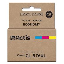 Actis KC-576 Tinte (Ersatz für Canon CL-576XL; Supreme; 15 ml; Farbe: blau, gelb, rot).