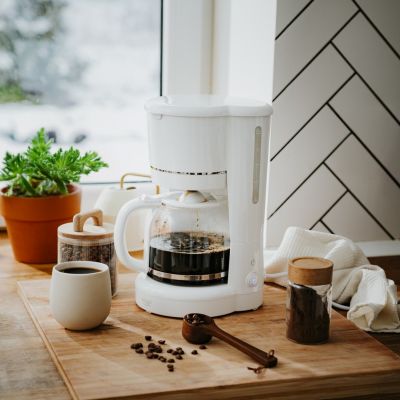 10. ADLER AD 4383w Filterkaffeemaschine weiß