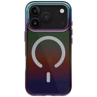 2. Uniq Iridescia Hülle für iPhone 17 Pro Magclick Charging - Mehrfarbig