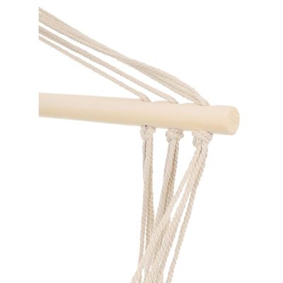 15. Brasilianischer Hängesessel 100x50CM NATURA mit eingenähtem Dschungellichtkissen