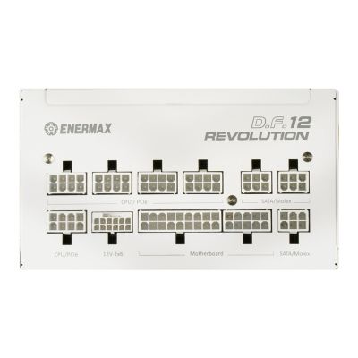 10. Enermax Revolution DF12 850 W 20+4 Pin ATX Netzteil Weiß (ETV850G-W)