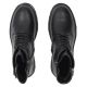 5. Schwarze Damen-Ankle-Boots aus Leder, Filippo DBT8018