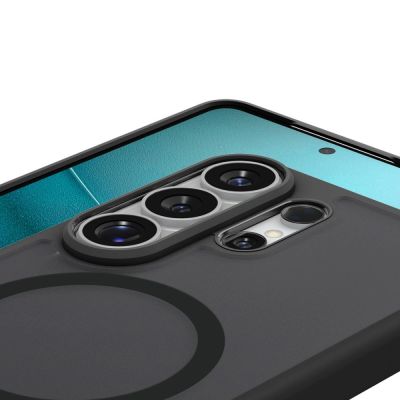 7. Spigen Ultra Hybrid Mag MagSafe Hülle für Samsung Galaxy S26 Ultra - Halbtransparent
