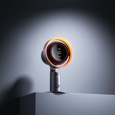 13. Jisulife Tischventilator Pro3 10000mAh Desktop-Turbinenventilator mit Filter - Dunkelgrau