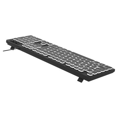 4. SAVIO KABELGEBUNDENE TASTATUR MIT LED-HINTERGRUNDBELEUCHTUNG KB-04