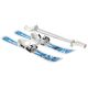 Hamax Kinder-Skier mit Stöcken, blau HAM561001