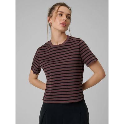Damen-T-Shirt, schlicht, Größe 4F 4FRAW25TTSHF3625-82S