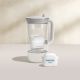 9. Brita Glasfilterkanne + 2 MaxtraPro PP-Kartuschen (blau; 2,5 l)