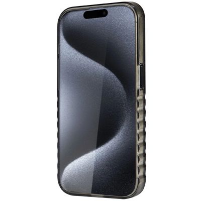 5. Audi IML Big Logo MagSafe Hülle für iPhone 15 Pro – Schwarz