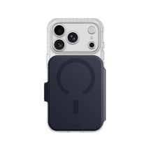 AmazingThing Titan Pro Lens Flip Set Hülle für iPhone 18 Pro Max mit Brieftasche, MagSafe-kompatibel – Marineblau