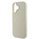 6. Guess Grained Ring MagSafe-Hülle für iPhone 16 – Beige