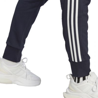 12. adidas Essentials French Terry Tapered Cuff 3-Streifen M IC9406 Hose