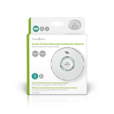 12. Nedis DTCTCS10WT Rauch- und Kohlenmonoxidmelder