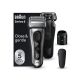 5. Braun Series 8 8567cc Folienrasierer Trimmer Schwarz, Silber