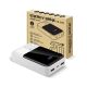 4. EVERACTIVE Powerbank 20.000 mAh, 2x USB, 1x USB-C 22,5 W, QC4+, LCD, Weiß EB-20Q