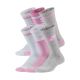 Nike Everyday Cush Crew Kindersocken Weiß, Rosa, Grau CK7302 905