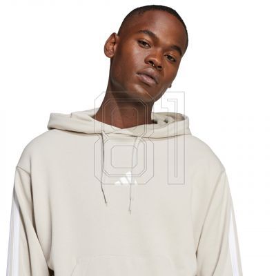 4. Adidas Essentials 3-Streifen French Terry Hoodie M JE6367