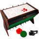 13. 3-in-1-Drehspieltisch: Billard, Tischfußball, Luftanschluss, 121 x 84,5 x 85,3 cm, Schwarz