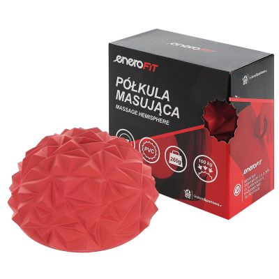 11. SENSORISCHE HÄLFTE FÜR MASSAGE DIAMANT BURGUNDER ENERO FIT