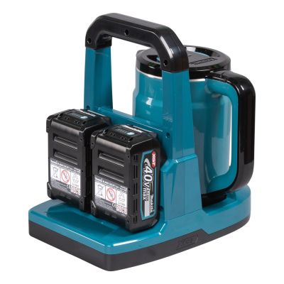 9. Makita KT001GZ Wasserkocher 0,8 l Schwarz, Blau