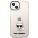 3. Karl Lagerfeld Transparent Choupette Body Case für iPhone 14 Plus / 15 Plus 6,7" - Rosa