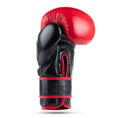 13. Warrior RED Boxhandschuhe aus echtem Leder