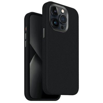 Uniq Lyden Magclick Ladehülle für iPhone 15 Pro Max – Schwarz
