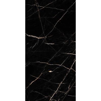 SPC-Fliese 0,6 x 1,2 m Calacatta Schwarz 2,88 m²