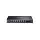 6. TP-Link ES210X-M2 Netzwerk-Switch, verwaltet, 2,5-Gbit/s-Ethernet (100/1000/2500), Tisch-/Wandmontage, Schwarz