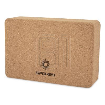 7. Spokey Nidra SPK-943415 cork yoga cube