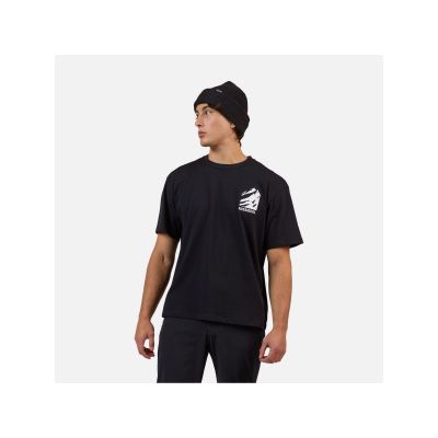 ROSSIGNOL Waterfall Relax Tee Herren Schwarz