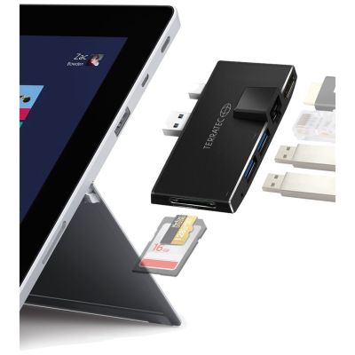 2. Terratec CONNECT Pro2 Kabelgebundenes USB 3.2 Gen 1 (3.1 Gen 1) Typ-A-Kabel Schwarz