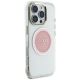 4. Guess IML Metal Colored Circle Classic Logo MagSafe Hülle für iPhone 16 Pro Max - Pink