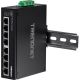 4. TRENDnet Industrie Switch 8 Port Fast Ethernet L2 DIN-Schiene