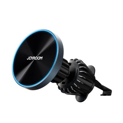 3. Joyroom Magnetische Autohalterung mit kabellosem Ladegerät 15W für Lüftungsschlitze Schwarz (JR-ZS240 Pro)