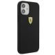 4. Ferrari FESIHCP12SBK iPhone 12 mini 5.4" schwarz/schwarz Hardcase On Track Silicone