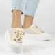 8. Damen-Sneaker aus Mesh mit Plateausohle, beige, Filippo DTN7855