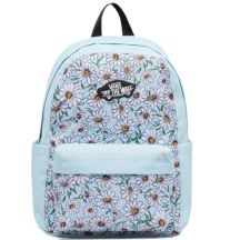 Vans Old Skool Grom Rucksack 18L Kristallblauer Blumenrucksack für Kinder - VN000H56CAU1