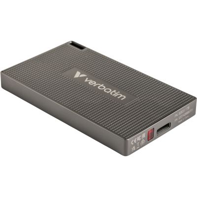 6. Verbatim 32031 Externe SSD 1 TB USB Typ-C USB 3.2 Gen 2x2 Grau