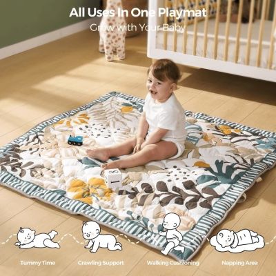 2. Momcozy Spielmatte „Grüner Wald“