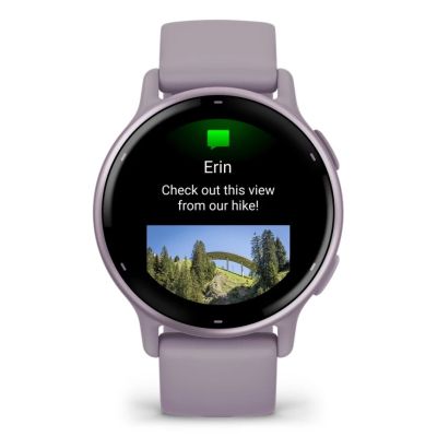 10. Garmin Vivoactive 5 42 mm Lila Uhr