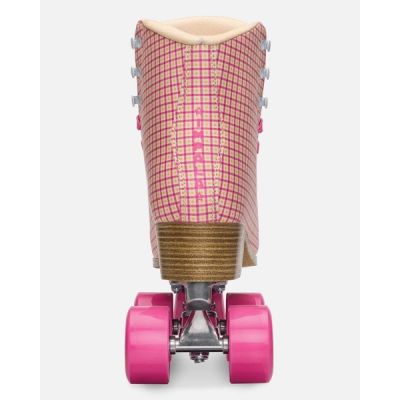 7. Impala Squad Skate Pink Tartan Rollschuhe