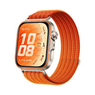 2. Huawei WATCH Fit 5 Pro 4,88 cm (1,92") AMOLED-Display, 44,5 mm Durchmesser, Digitalanzeige, 480 x 408 Pixel Touchscreen, Gold, GPS