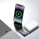 4. Dudao K14S Magnetische Powerbank 20W 5000mAh 1x USB-A 1x USB-C - Weiß