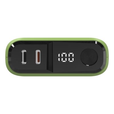 3. RealPower PB-10000C PD+ 10000 mAh Hellgrün