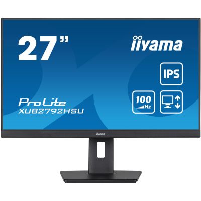 2. iiyama XUB2792HSU-B6 Monitor 27 Zoll FHD IPS BUSI/1920 x 1080 100 Hz 0,4 ms 250 CD