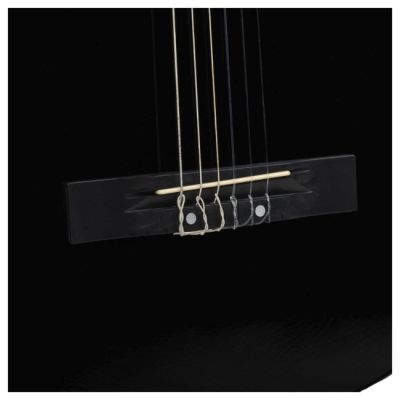 13. V-TONE CG One BK - 4/4 klassische Gitarre, schwarz