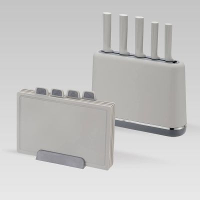 2. Messerset und Schneidebretter auf Ständer MR-1412-GREY MAESTRO